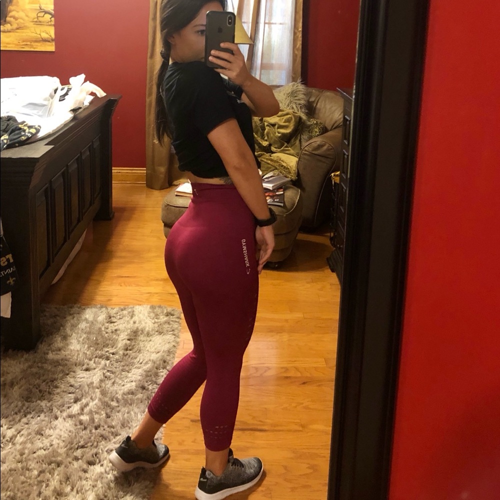 Gymshark Energy Seamless High Waist Crop Leggings